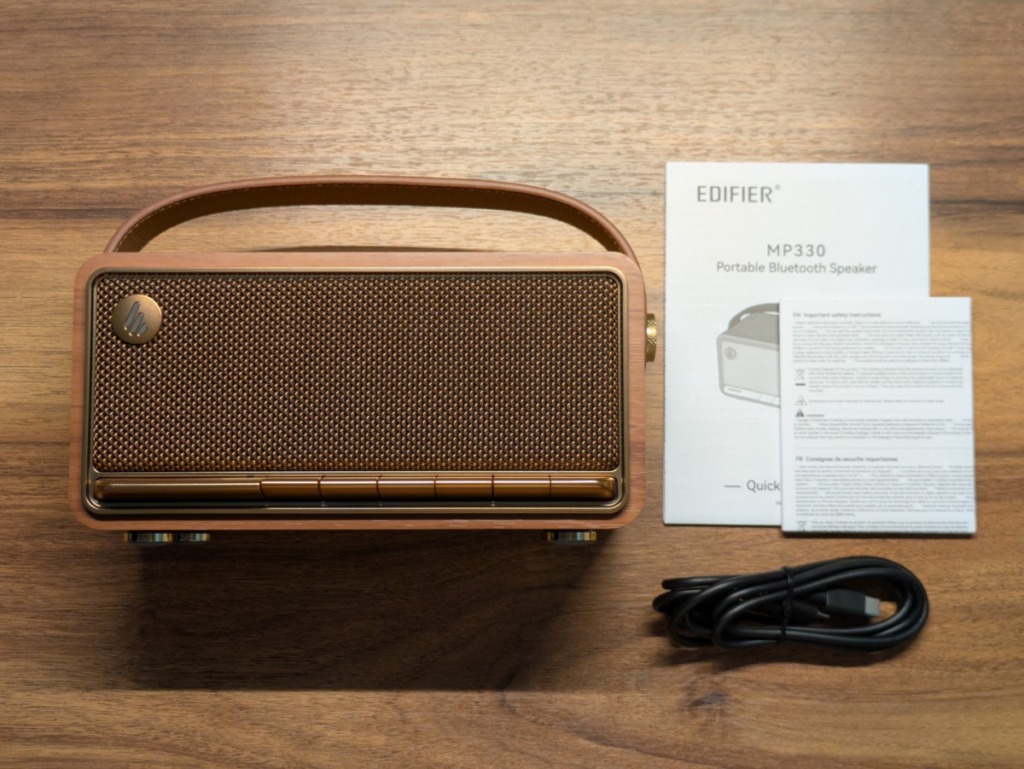 Edifier MP330レビュー 本体と付属品
