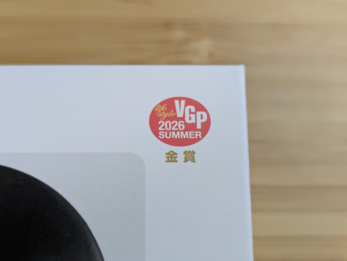 SOUNDPEATS Air6 Pro レビュー 外箱 VGP 2026 SUMMER 金賞のシール